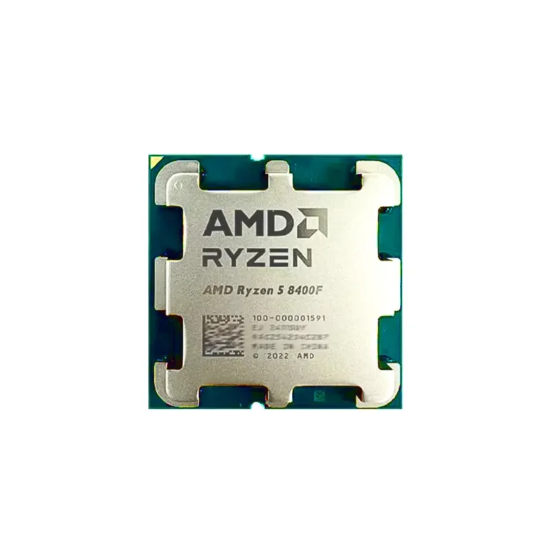New Bulk AM5 R5 8400F Tray 4.7GHz MAX 6Core 12Thread 22MB 65W PCIE 4.0 Ryzen 8000 Series Phoenix CPU