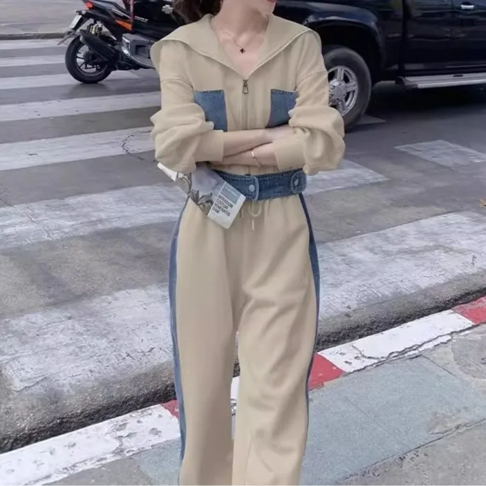 أطقم بذلة رياضية للركض من قطعتين للنساء ، معطف قصي...