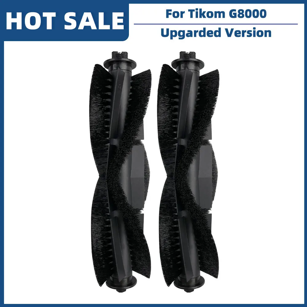 Zubehör Ersatzteile Zubehörset Für Honiture G20,G20 Pro, Für Tikom G8000,G8000 Pro, Für Laresar Evol 3 Roboterstaubsauger, 2 Hauptbürste, 6 Seitenbürsten, 6 Hepa Filter, 4 Wischtücher