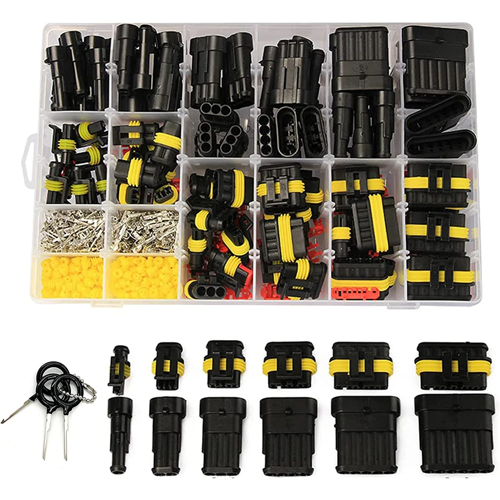 711Pcs43kitwaterproofautomobileelectricalconnectorterminal123