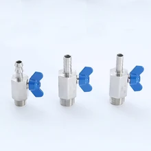 

Stainless MINI Ball Valve 1/2 Thread Tap Valve SS304 Brewer Hardware