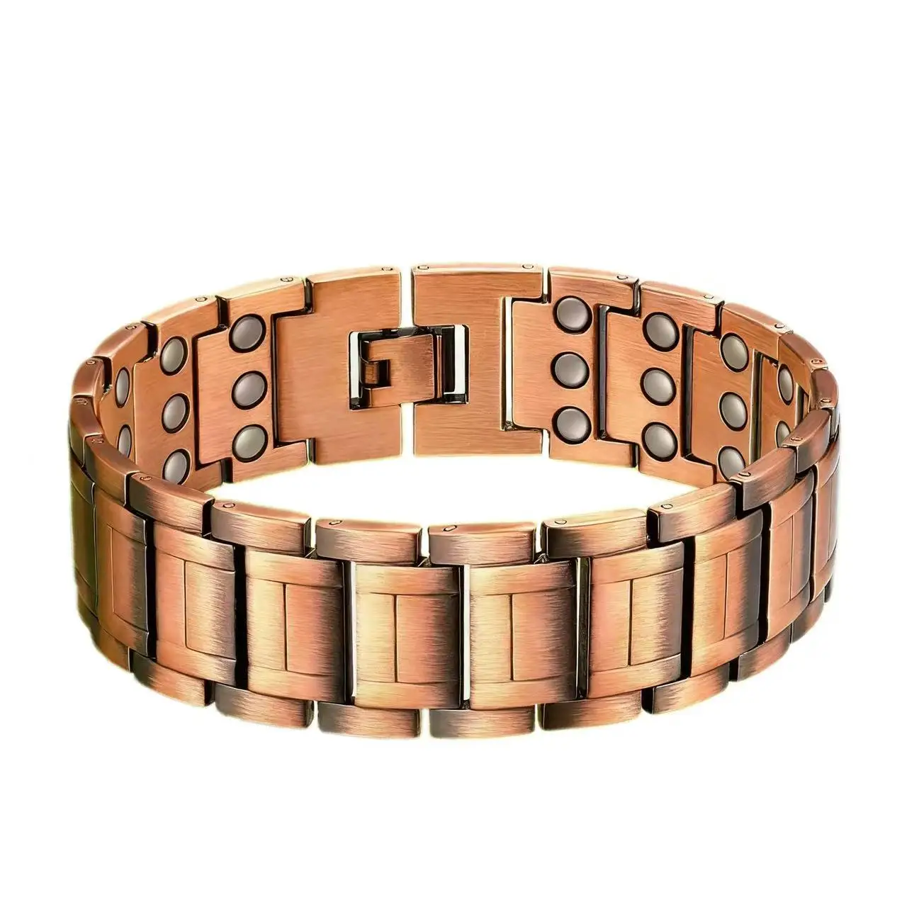 3 надміцні магнітні мідні браслети для чоловіків з магнітами N52 3500 Гаусс Ювелірні вироби Подарунок