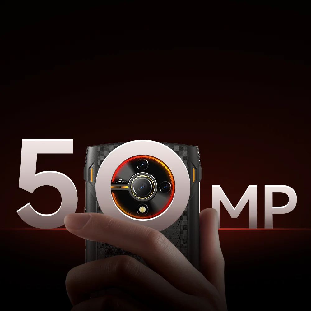 LAGENIO Panther 2 Pro 4G Rugged Smartphone Android 15 8GB+256GB Mobile Phone 50MP 5150mAh 6.7 " HD Ultra-thin Cellphone Gemini