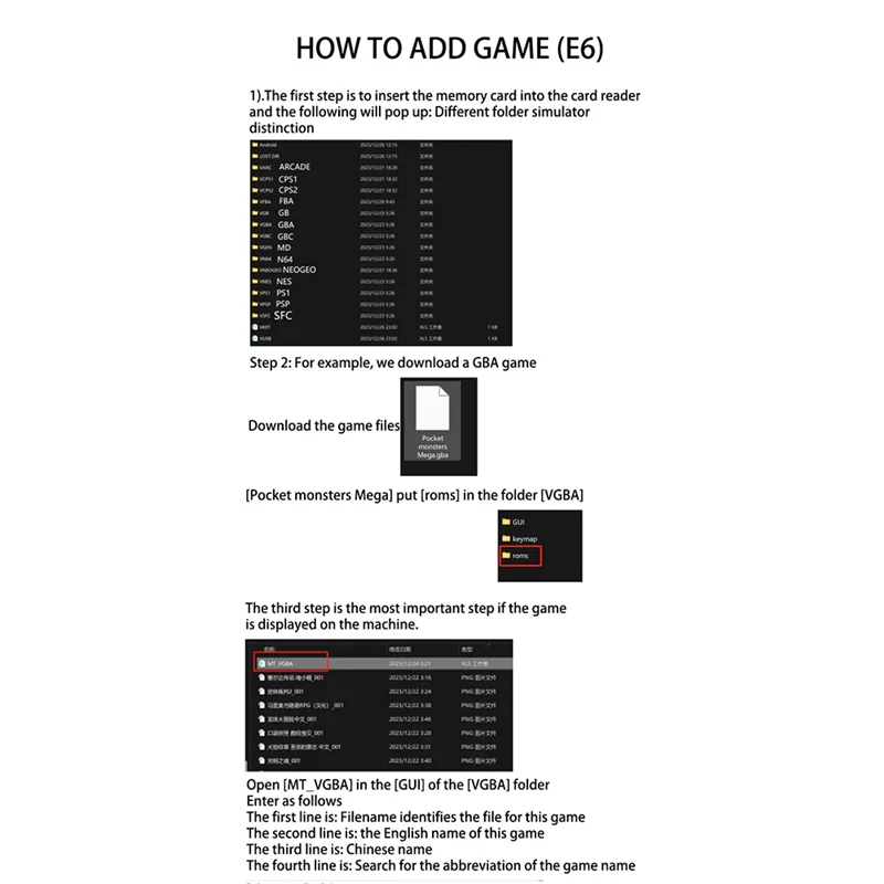 E6 Handheld Game Console 64GB 10000+Games 5 Inch Screen Support For GBA GBC PSP PS1 N64 Game Console A