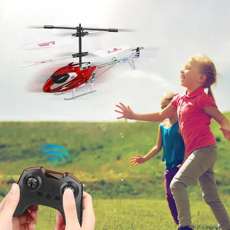 Kids Remote Helicopter With Stable Flight Easy Control Remote