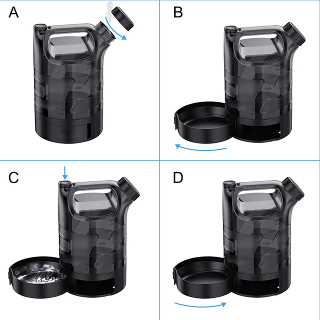2.6L Dog Water Bottle Large Capacity Drinking Water Bottle Outdoor Sports Water Bottle Outdoor Cat and Dog Water Bottle 6