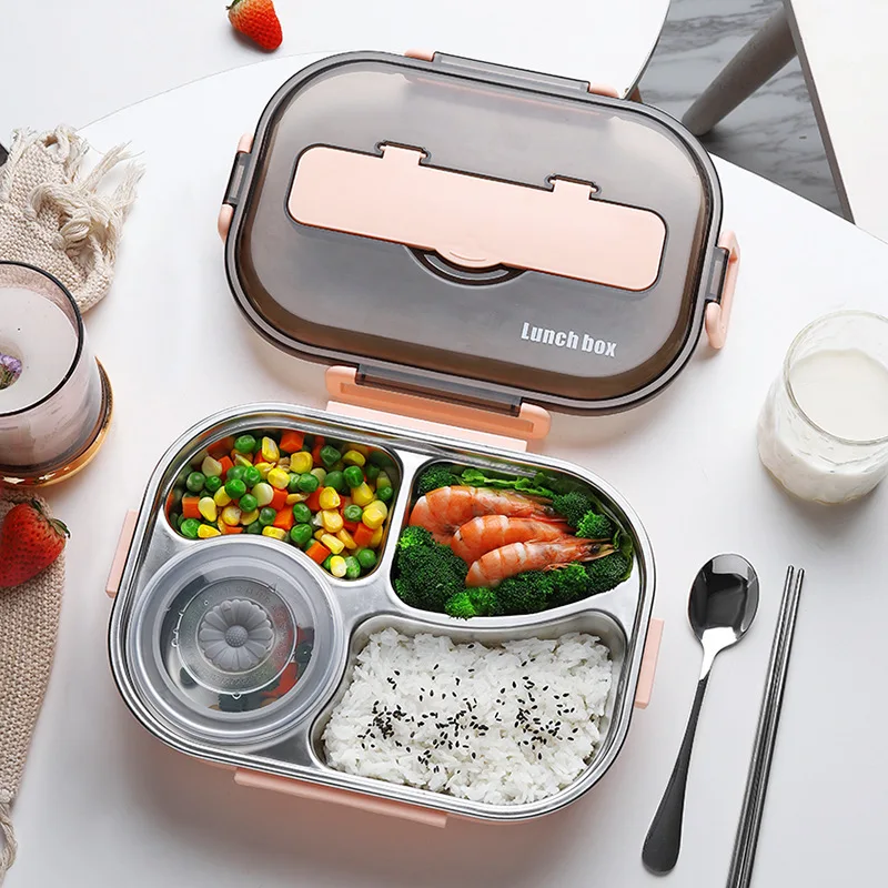 304 Stainless Steel Lunch Box Office Lunch Box 304 Stainless Steel