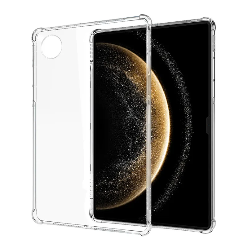 Shockproof Clear TPU Tablet Protective Back Cover
