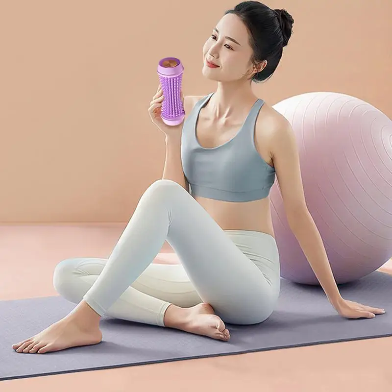 Point Massage Roller Yoga Fitness Point Massager Portable Deep Tissue Massage For Relieving Feet Fitness Aids Tool For Home Gym