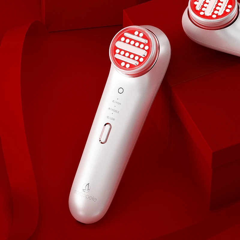 ems facial massager led photon beauty instrument vibration wrinkle removal skin tightening hot treatment skin care beauty device Face Lifting Skin Tightening Wrinkle Removal LED Photon RF EMS Beauty Instrument Radio High Frequency Facial Machine