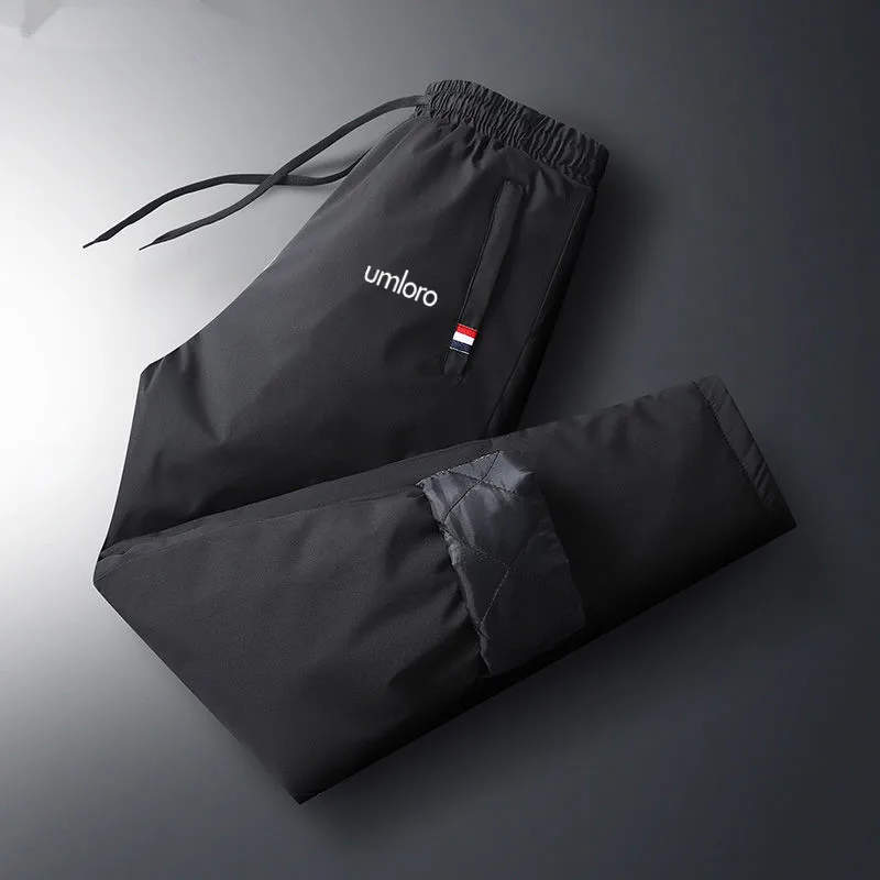 Thickening Casual Pants Men's Golf Wear Winter New Authentic Golf Pants Outdoors Windbreaker Sports Men Clothes