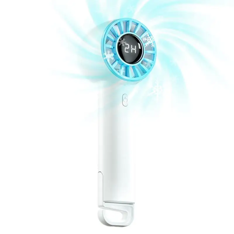 

Handheld Turbo Fan Rechargeable Cooling Electric Personal Mini Fan Quiet Mini Handheld Fan Portable Cooling Electric Fan