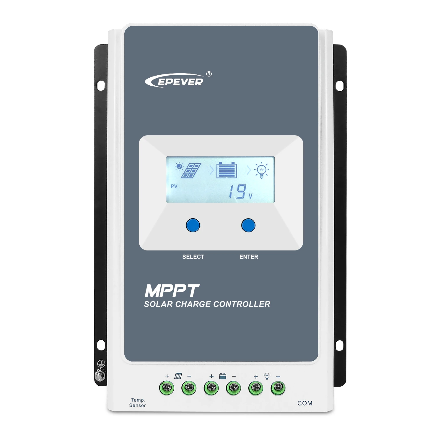 

EPEVER Tracer1210AN 12V24V 10A MPPT Solar Charger Controller With Lcd Display