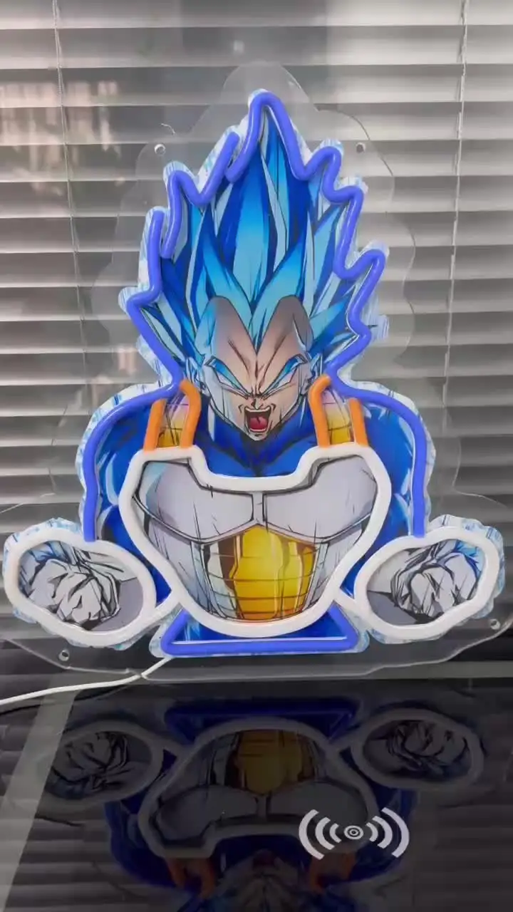 ドラゴンボールZ-LEDネオンライト,アニメ,サイヤ人,マンガ