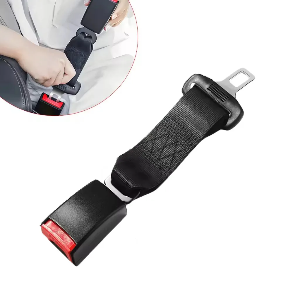 Adjustable Car Seat Belt Extender Stainless Steel ABS