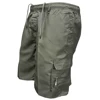 Men's Tactical Shorts Summer Casual Jogging Cargo Shorts Loose Multi-pockets Elastic Waist Work Hiking Overalls Short Pants 6
