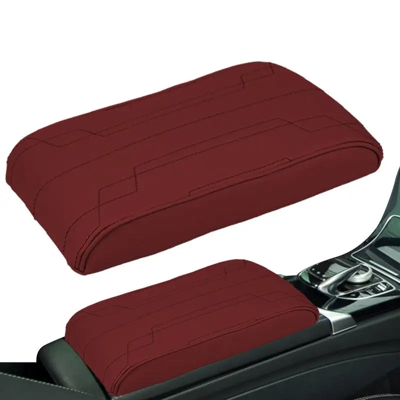 Bracciolo Box Cuscino Memory Foam Pu Mat Bracciolo Per Auto Pad Per Tutte Le Stagioni Accessori Per Veicoli Per Caravan Suv Minivan Racing Off-Road