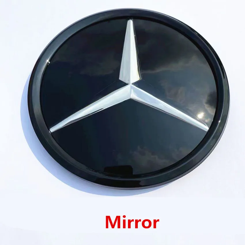 Mercedes Benz Grill Emblem Star Badge Car Front Grille Logo For W204 W205 W212 W213 X156 X253 W166 W176 W177 W167 W117 X167 W246 car emblem car logo epoxy sticker badge