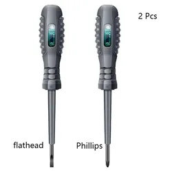 Multifunctional Non - Contact Voltage Tester with Induction Lights (2 Pcs)