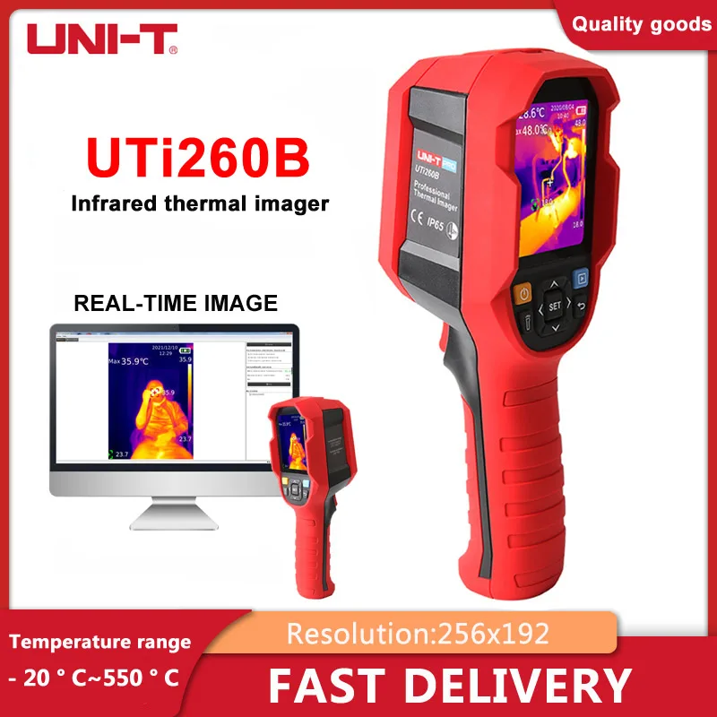 UNI T UTI260B UTi260A Thermal Imager Resolution 256 x 192 Infrared