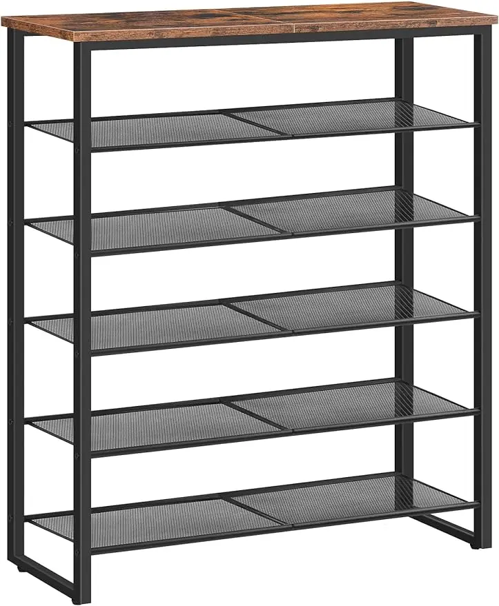 

HOOBRO Shoe Rack 6-Tier Shoe Organizer for 18-24 Pairs of Shoes Large Capacity Shoe Storage Shelf Durable and Stable Closet