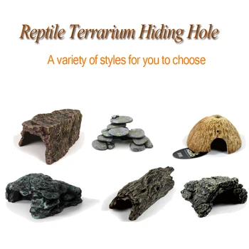 Resin Reptile Hideout Cave 1