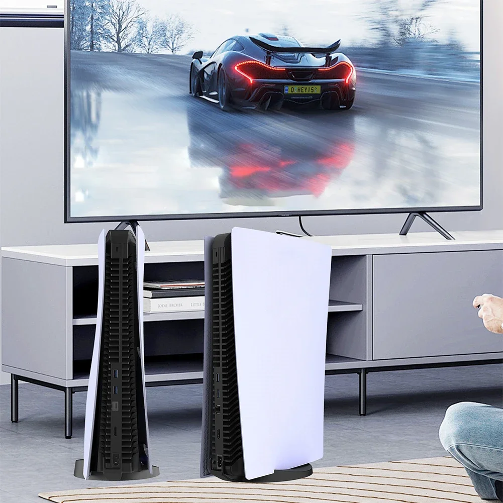 Replacement Faceplate ABS Hard Shell Anti-Scratch Face Plate Console Cover Protective Shell Case for PS5 Disc/Digital Console