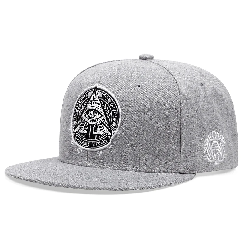 Verstellbare modische Fastball-Kappe „The Eye of God“ aus Wildlederimitat, Hip-Hop-Snapback-Mütze, Unisex, Erwachsene, Outdoor, lässig, Sonnen-Baseballkappe – Detail 10