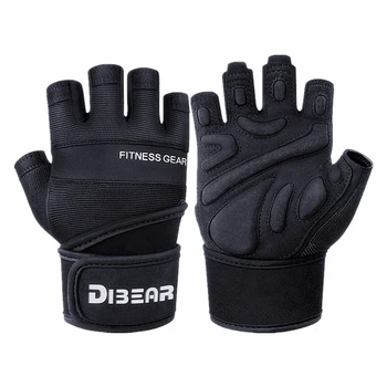 Half Finger Bodybuilding Gym Gloves 1