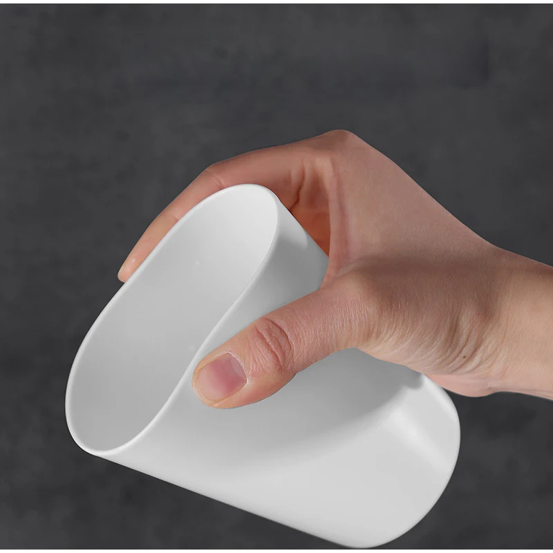 Bathroom Tumblers Toothbrush Cup Solid Travel Toiletries Plastic Mouthwash Mug Nordic Home Anti-slip Water Cups Accessories