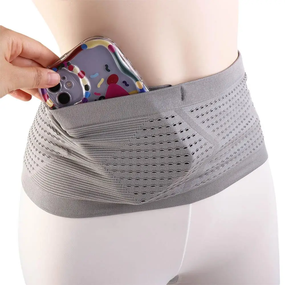 Cintura Da Corsa Sottile Unisex – Marsupio Elastico Impermeabile, Leggero (56 G), Regolabile Da 68 A 114 Cm, Per Jogging E Palestra