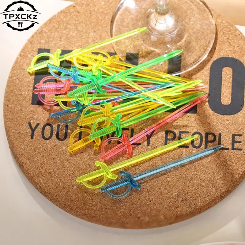50/100pcs Plastic Night-club Drink/wine Decor Coconut Tree Cocktail Swizzle Sticks Drink Stirrer Coffee Muddler Puddler HOT SALE