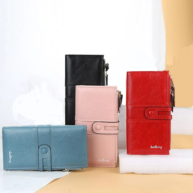 High-end Quality Leather Wallet Women Short Multi-card Holder Anti-theft  Card Holder Simple Large-capacity Fashion Design Wallet - Wallets -  AliExpress