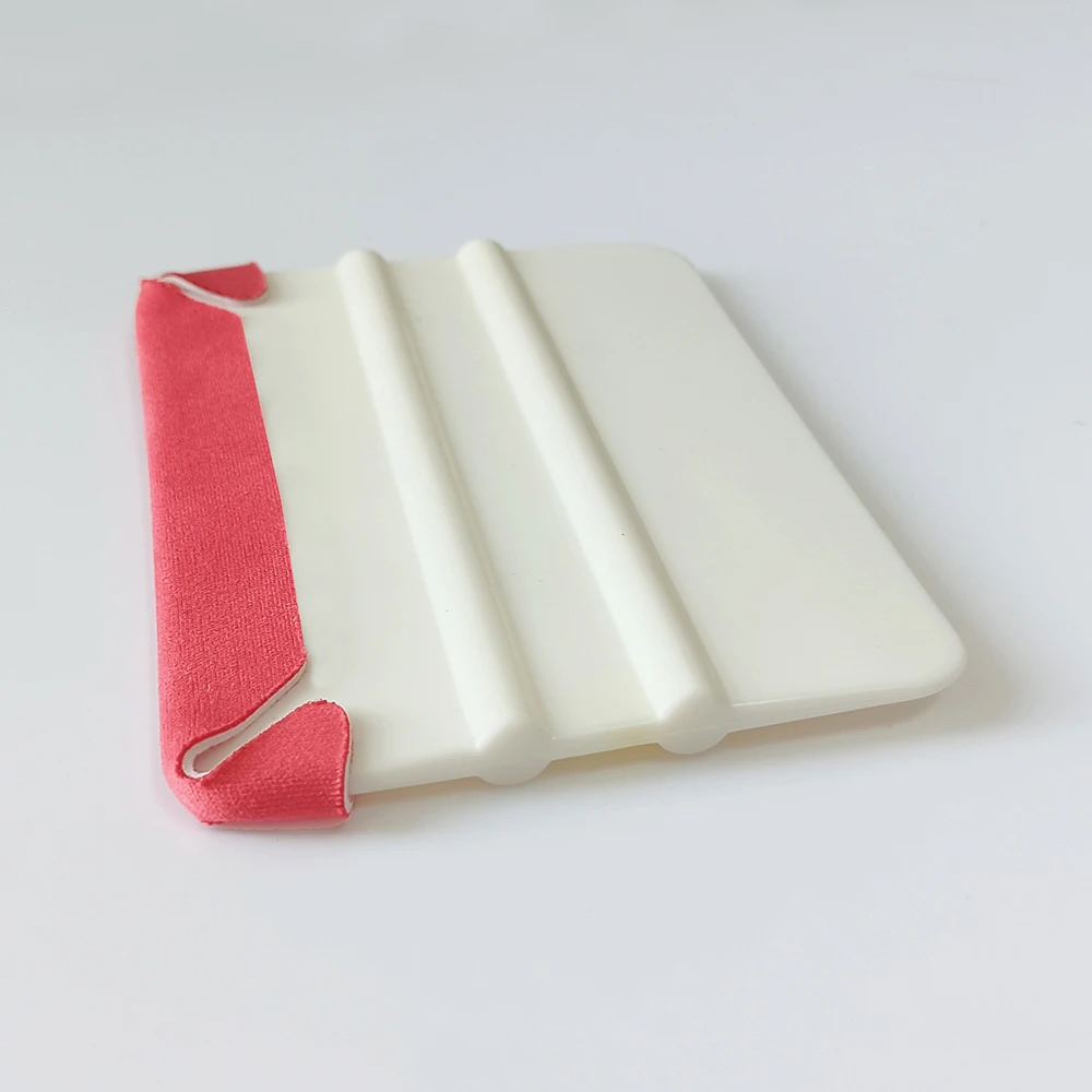 10 Stück Carbonfaser-Filmschaber mit Filzauflage für Auto-Vinylfolierung, Fenstertönung und Aufkleber – Detail 5