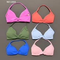 HISTELLO Impacts Strappy Bra Gym Top High Support With Pads bra Women Seamless Halter Sports Bras Scrunch Workout Yoga Underwear - Image 2