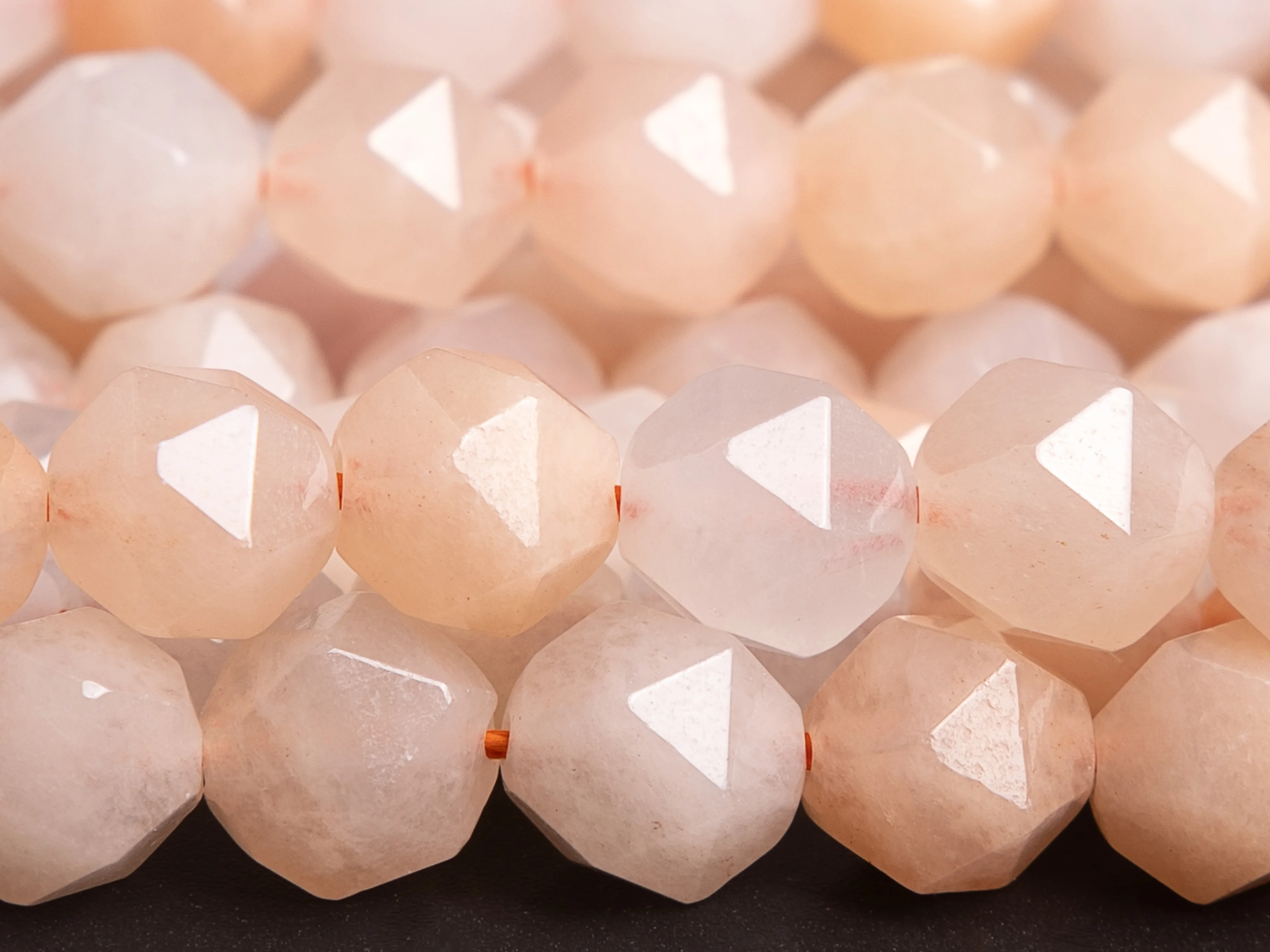 

Natural Gemstone Pink Aventurine Beads Star Cut Faceted AAA Full Strand Loose Beads 15" for Jewelry Making DIY Bracelet Women