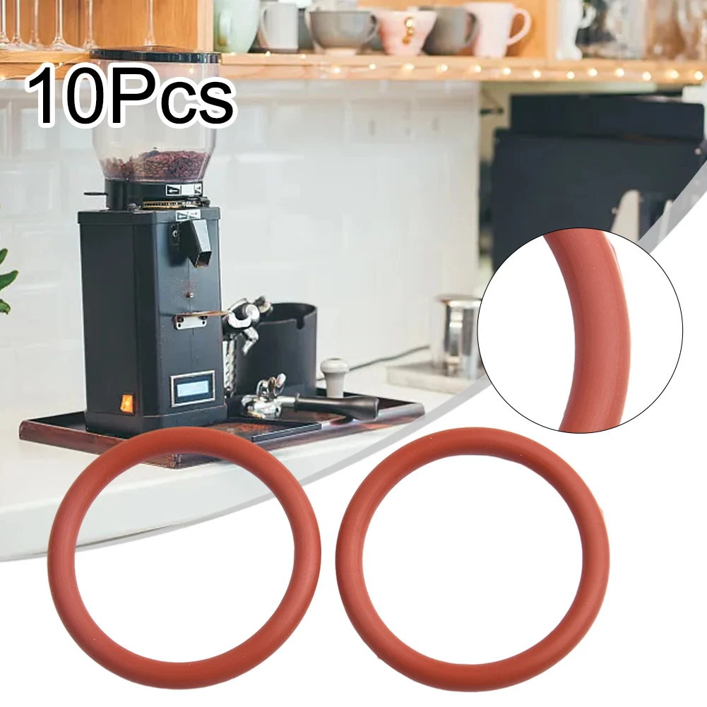 

10pcs O Rings Silicone Sealing Ring Suitable For Delonghi Coffee Machine Extractor Brewing Unit Piston Kitchen Accessories