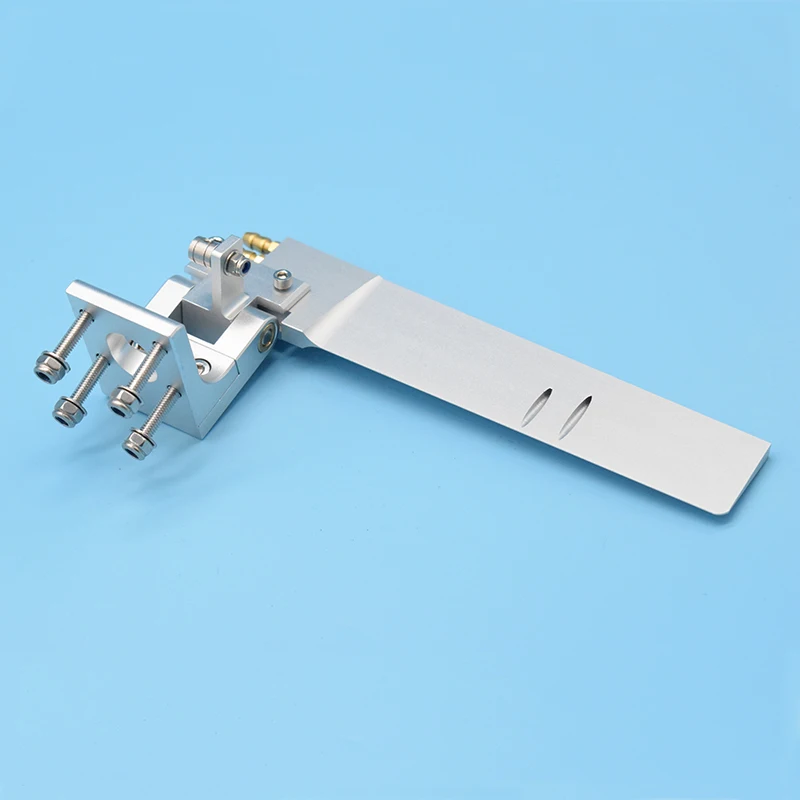 CNC řízení z hliníkového slitiny 68x160 mm pro lodě R/C dvojitý přívod vody