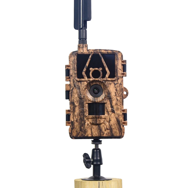 4G LIVE Trail Camera APP Control IR Night Vision Hunting Trap HD Camera 60MP 8K With SIM Card Mobile Wildlife Cam EUR