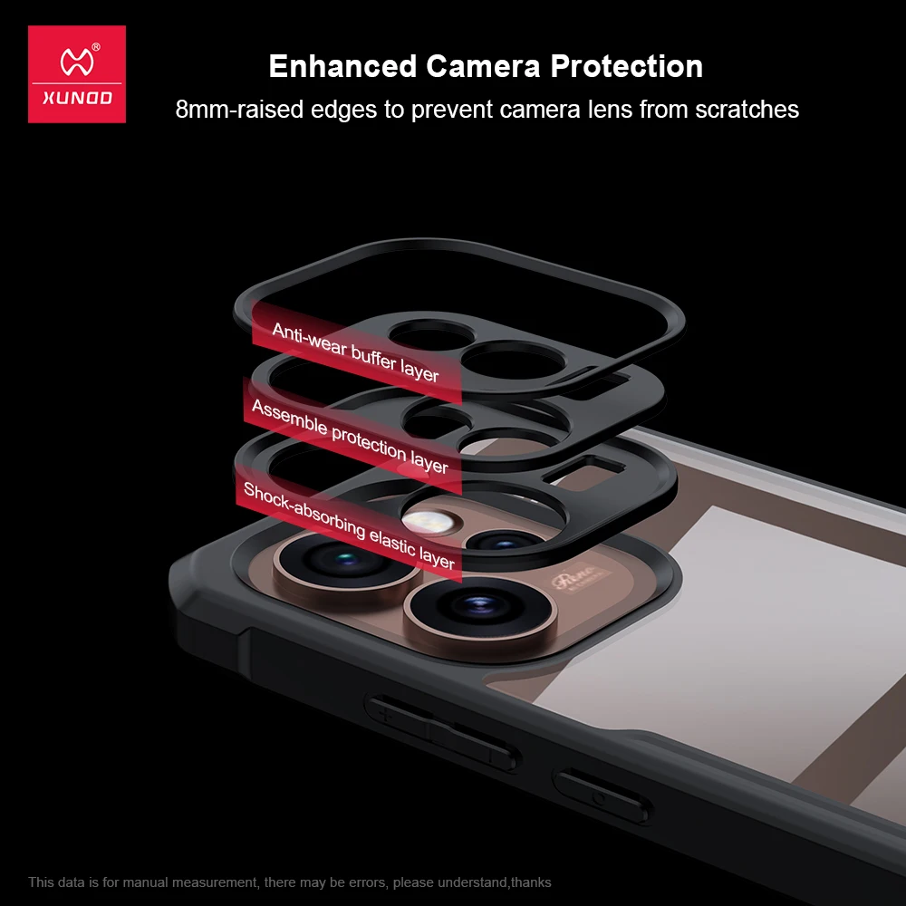 Xundi Beetle Series Anti-Drop Protective Phone Case - Full Protection and Wear-Resistant Shell