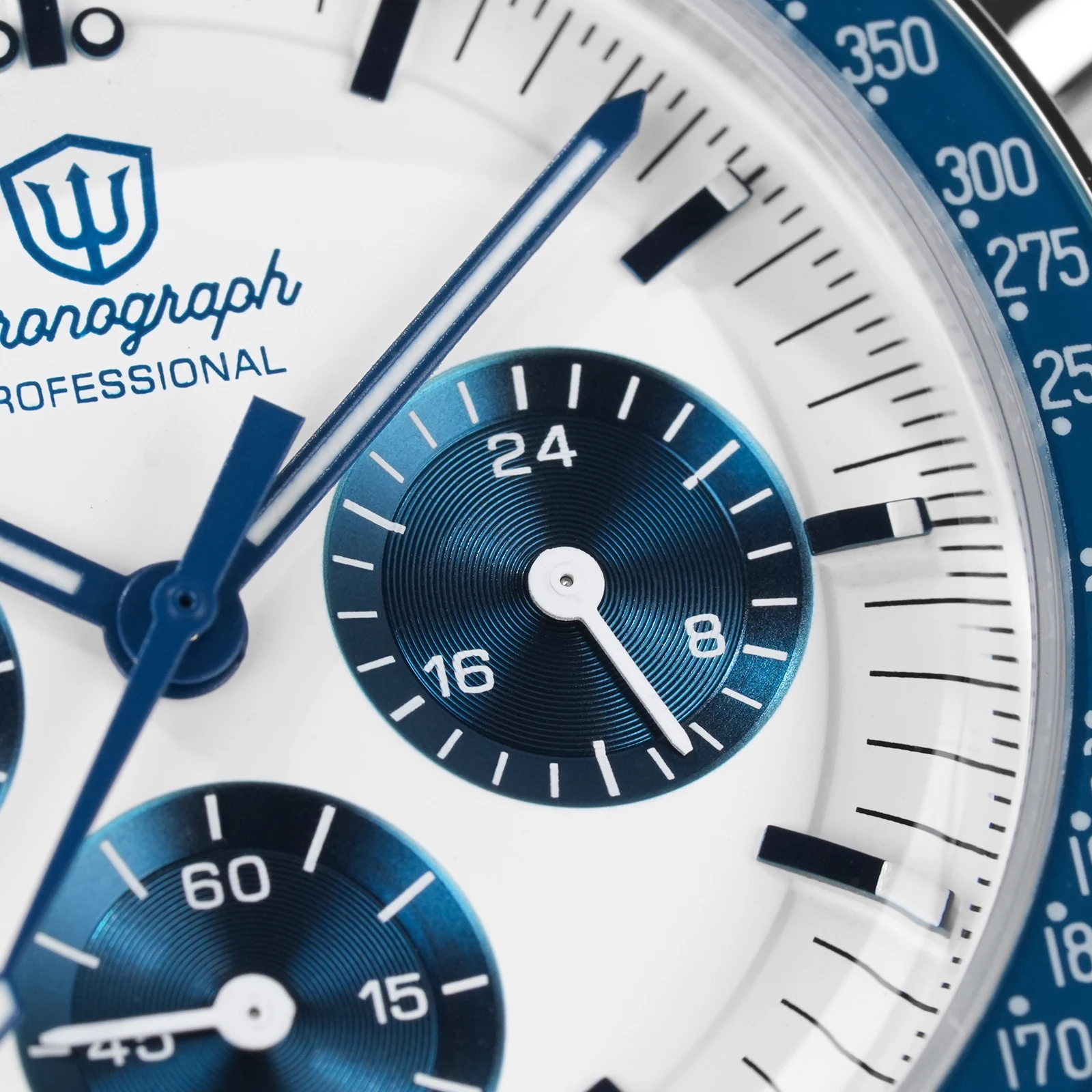 Watchdives WD1863 Watch VK63 Quartz Chronograph Movement Bubble