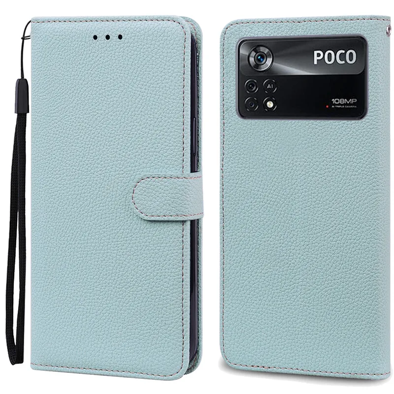 Elegant Leather Flip Wallet Cover - Premium Protection and Style