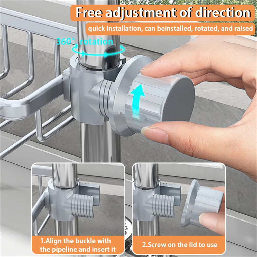 Bathroom Shelf Rack No Drill Aluminum Corner Storage Rack Wall Mounted Type Shampoo Toilet Storage Bathroom Accessories
