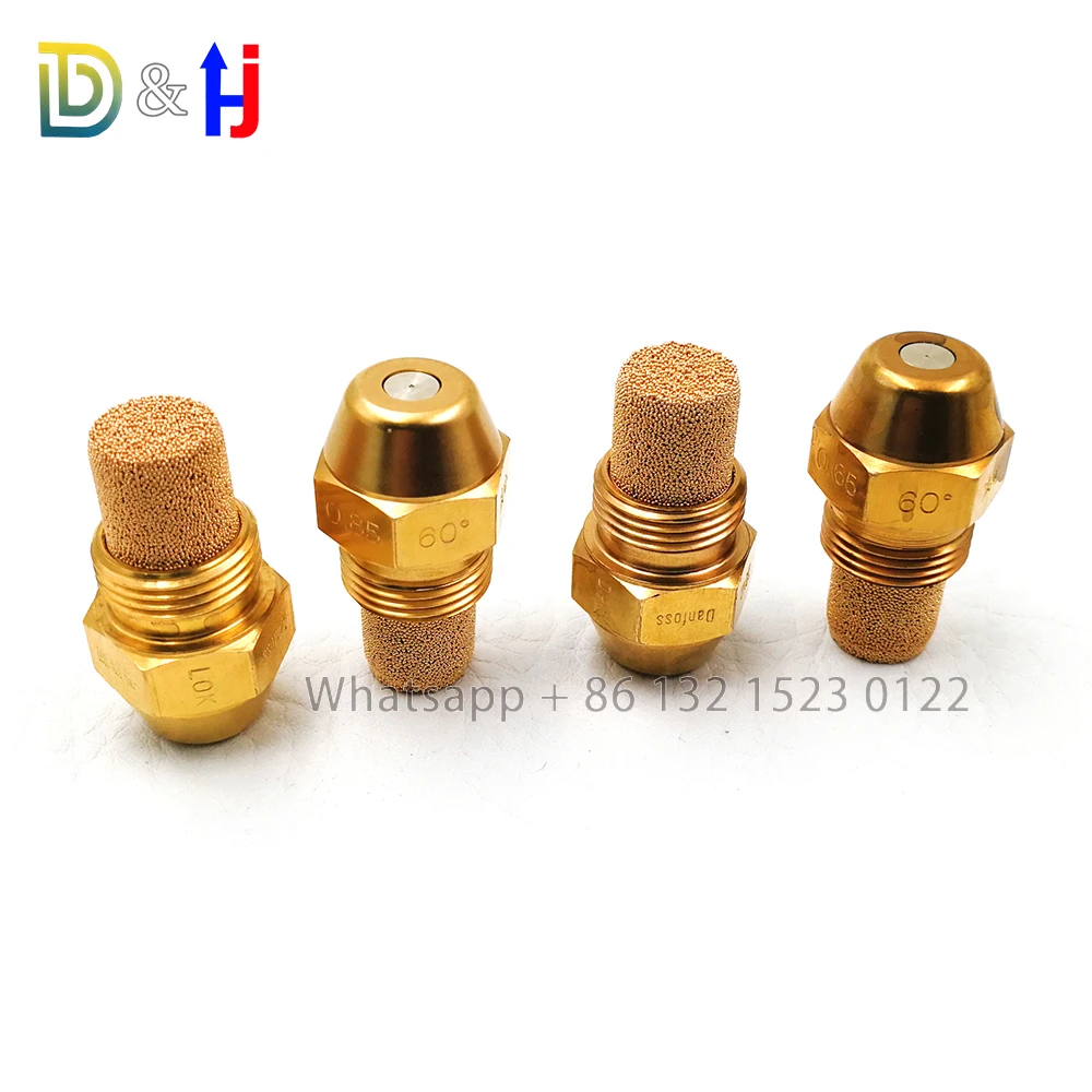 

60degree replacement Oil Nozzle,Brass Diesel Methanol Atomization Spray head Waste Oil fuel injection Atomized spray jet