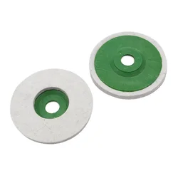 2pcs 125mm 5Inch Wool Buffing Pads Angle Grinder Polishing Wheel Felt Grinding Polishing Disc Pad Kit For Angle Grinders