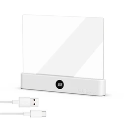 Rechargeable LED Reading Light with Timer and Eye Protection - 3 Color Temperatures (2 Piece)