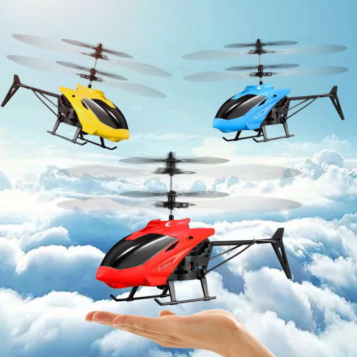 Remote Control Drone Helicopter RC Toy Aircraft Induction Hovering USB Charge Control Drone Kid Plane Toys Indoor Flight Toys 2