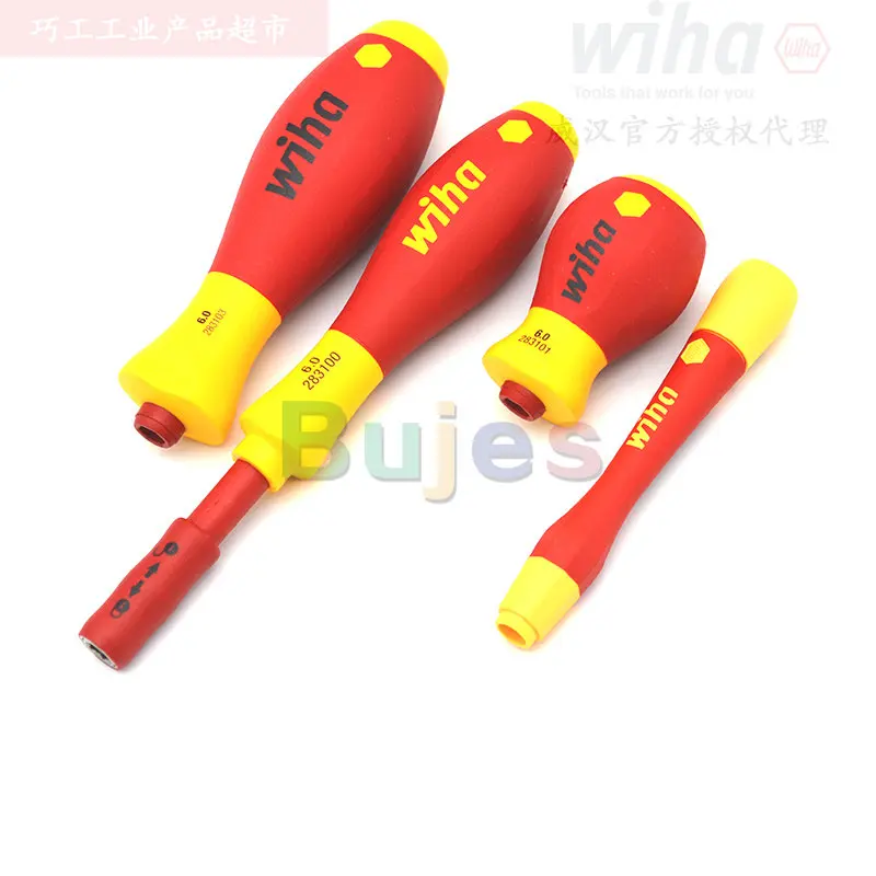 Wiha 32592 Juego de destornilladores Torx con mango SoftFinish, 1000  voltios, 10 piezas