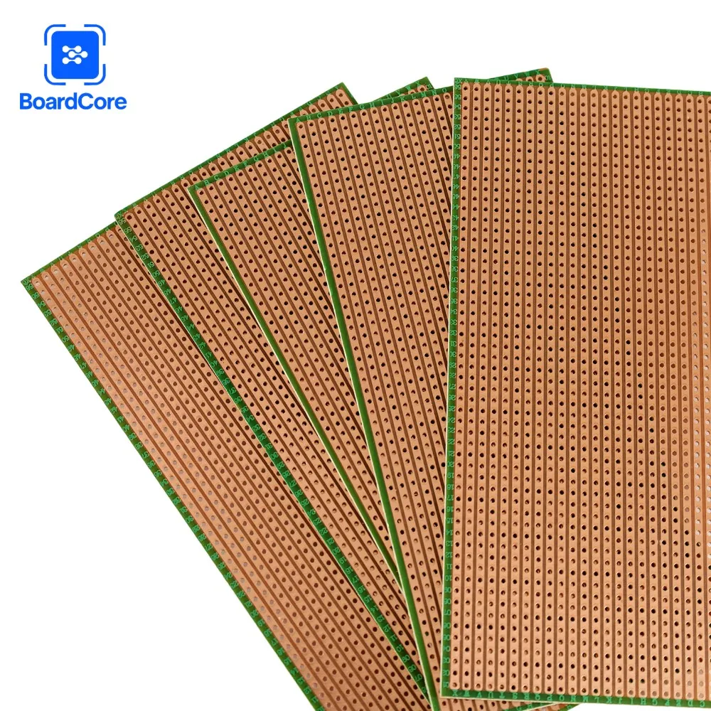 5-20PCS 6.5x14.5cm 단면 범용 인쇄 회로 PCB 프로토보드 회로 실험용 DIY 전자 브레드보드