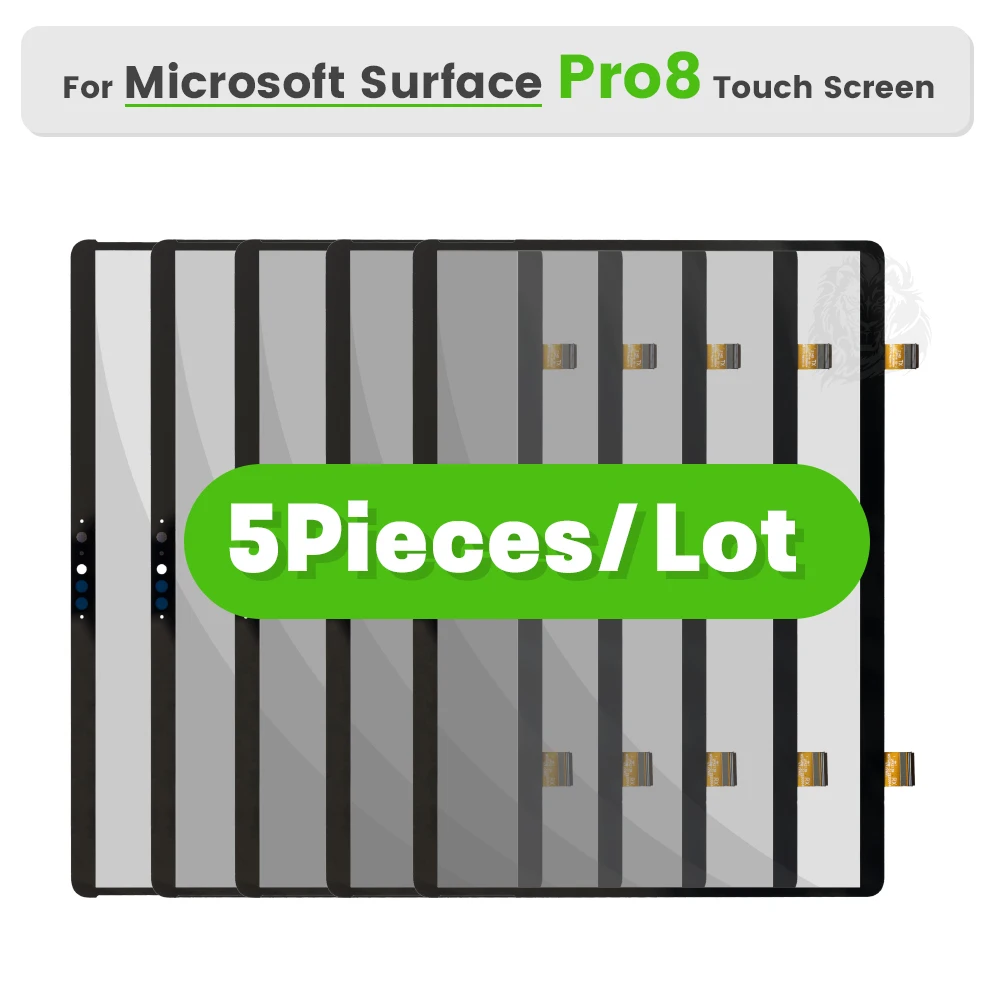 5 Pz Originale Per Microsoft Surface Pro 8 1983 Touch Screen Digitizer Assembly 13.0 "Per Microsoft Surface Pro8 Touch Sostituzione